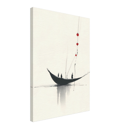 Boot der Drei - Wandkunst by Wall Poetry